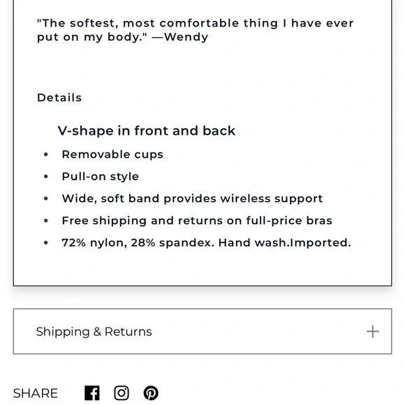 ⭐️ BUNDLE SOMA Enbliss Bralettes ⭐️
All Size XL- 11 bras ! - Picture 7 of 16